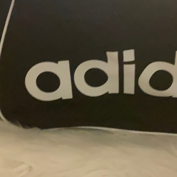 Adidas Black and White Duffle Bag - Picture 2 of 6